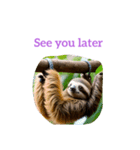 なまけもの sloth（個別スタンプ：31）