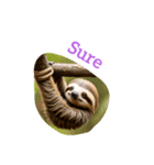 なまけもの sloth（個別スタンプ：32）