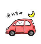 車の絵のスタンプ 8（個別スタンプ：2）