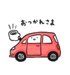 車の絵のスタンプ 8（個別スタンプ：7）