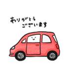 車の絵のスタンプ 8（個別スタンプ：17）