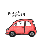 車の絵のスタンプ 8（個別スタンプ：18）