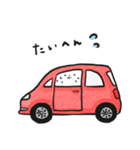 車の絵のスタンプ 8（個別スタンプ：36）