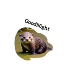 カワウソ otter（個別スタンプ：11）