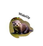 カワウソ otter（個別スタンプ：40）