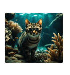 海の中の猫（個別スタンプ：12）