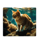 海の中の猫（個別スタンプ：14）