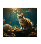 海の中の猫（個別スタンプ：20）