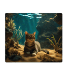 海の中の猫（個別スタンプ：22）