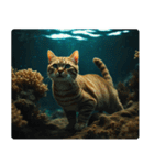 海の中の猫（個別スタンプ：23）