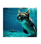 海の中の猫（個別スタンプ：32）