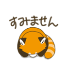 レッサーパンダ三昧（個別スタンプ：5）