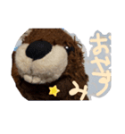 かわいいビーバーちゃんと、その仲間たち（個別スタンプ：1）