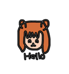 あにまるにんげん英語（個別スタンプ：2）