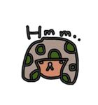 あにまるにんげん英語（個別スタンプ：3）