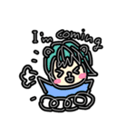 あにまるにんげん英語（個別スタンプ：10）