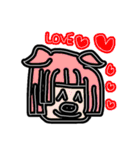 あにまるにんげん英語（個別スタンプ：24）