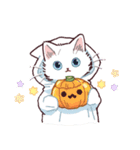 ハロウィンのねこアソート（個別スタンプ：1）