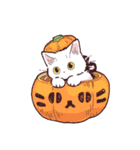 ハロウィンのねこアソート（個別スタンプ：26）