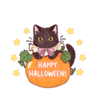 ハロウィンのねこアソート（個別スタンプ：40）