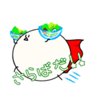 挨拶を大事にするにゅうさんきん(修正＋α)（個別スタンプ：13）