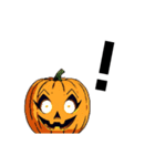 ハロウィンのカボチャくん（ドット絵）（個別スタンプ：11）