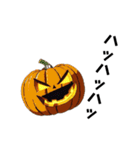 ハロウィンのカボチャくん（ドット絵）（個別スタンプ：19）