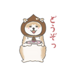 秋田犬 あきたちゃんの秋2023（個別スタンプ：24）