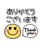 ニコちゃん♡大人可愛いスマイル（個別スタンプ：19）