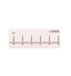 【動く！】心電図 ～不整脈編～（個別スタンプ：14）