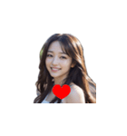 AI美女 #2（個別スタンプ：6）