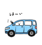 車の絵のスタンプ 9（個別スタンプ：3）