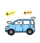 車の絵のスタンプ 9（個別スタンプ：9）