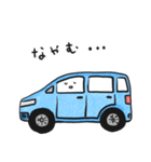 車の絵のスタンプ 9（個別スタンプ：14）