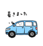 車の絵のスタンプ 9（個別スタンプ：16）