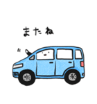 車の絵のスタンプ 9（個別スタンプ：22）