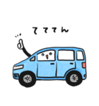 車の絵のスタンプ 9（個別スタンプ：25）