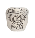鉛筆で描いた人たち（個別スタンプ：8）