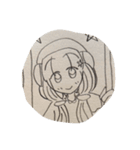 鉛筆で描いた人たち（個別スタンプ：14）