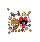 みっくん＆リボンちゃんLINEスタンプ（個別スタンプ：14）