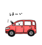 車の絵のスタンプ 10（個別スタンプ：3）