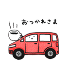 車の絵のスタンプ 10（個別スタンプ：6）