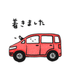 車の絵のスタンプ 10（個別スタンプ：16）