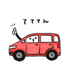 車の絵のスタンプ 10（個別スタンプ：25）