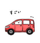 車の絵のスタンプ 10（個別スタンプ：35）