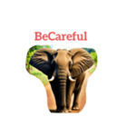 ゾウ elephant（個別スタンプ：2）