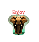 ゾウ elephant（個別スタンプ：6）