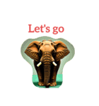 ゾウ elephant（個別スタンプ：22）