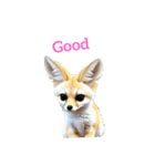 キツネ fennec fox（個別スタンプ：8）