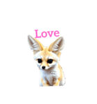 キツネ fennec fox（個別スタンプ：20）